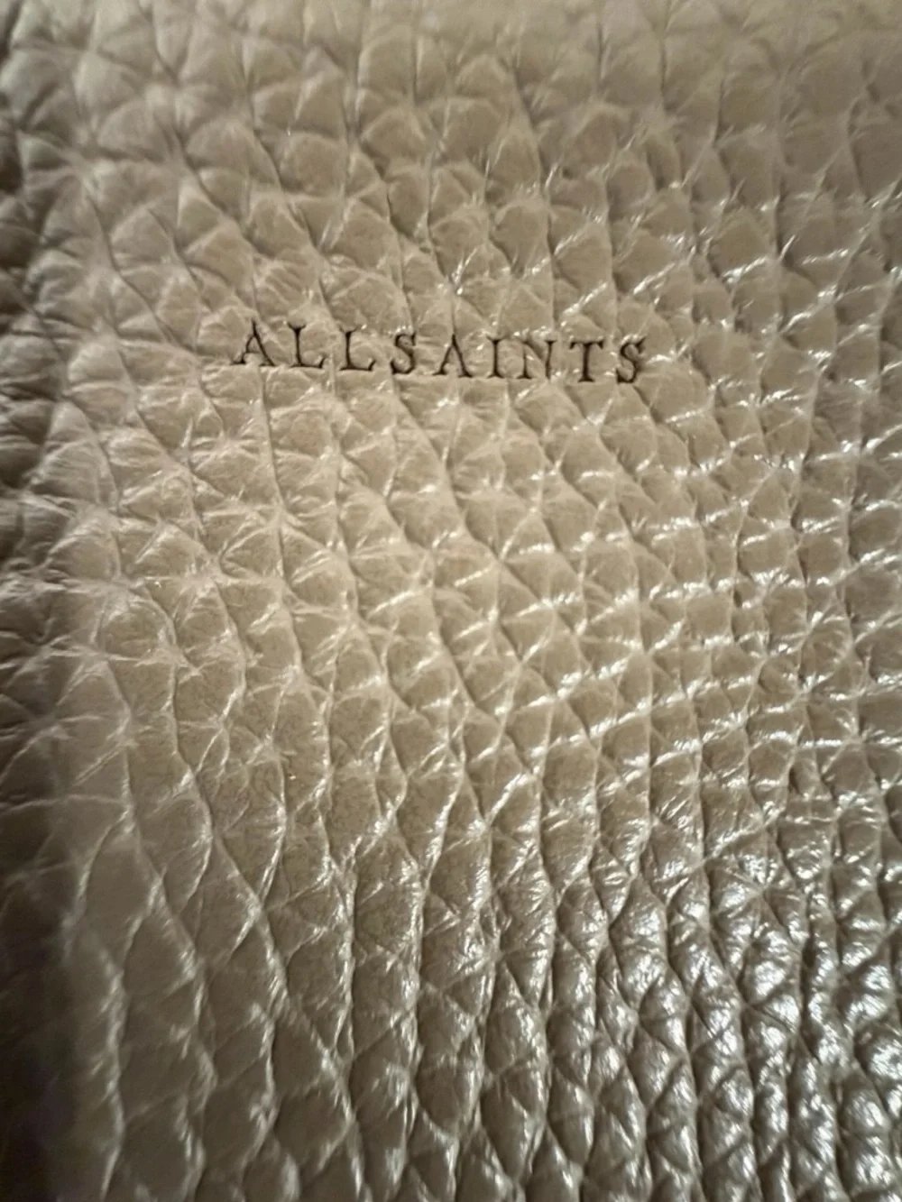 All Saints soft pebbled
